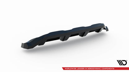 Maxton Mittlerer Diffusor Heck Ansatz DTM Look für Ford Kuga ST-Line Mk2 schwarz Hochglanz