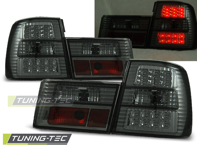 Tuning-Tec LED Rückleuchten für BMW 5er E34 88-95 schwarz/rauch