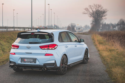 Maxton Seitenschweller Ansatz für V.5 + Flaps Hyundai I30 N Mk3 / Mk3 FL Hatchback/Fastback