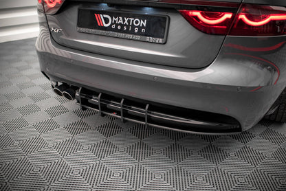 Maxton Street Pro Heckschürze für Jaguar XF R-Sport Mk2