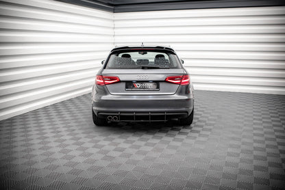 Maxton Street Pro Heckschürze für Audi A3 Sportback 8V