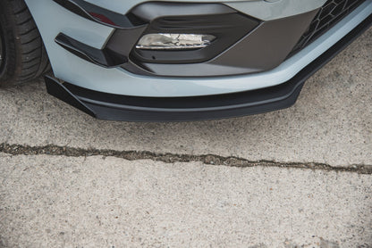 Maxton Robuste Racing Front Ansatz für passend für + Front Stoßstangen Racing Flaps passend für Ford Fiesta Mk8 ST / ST-Li...