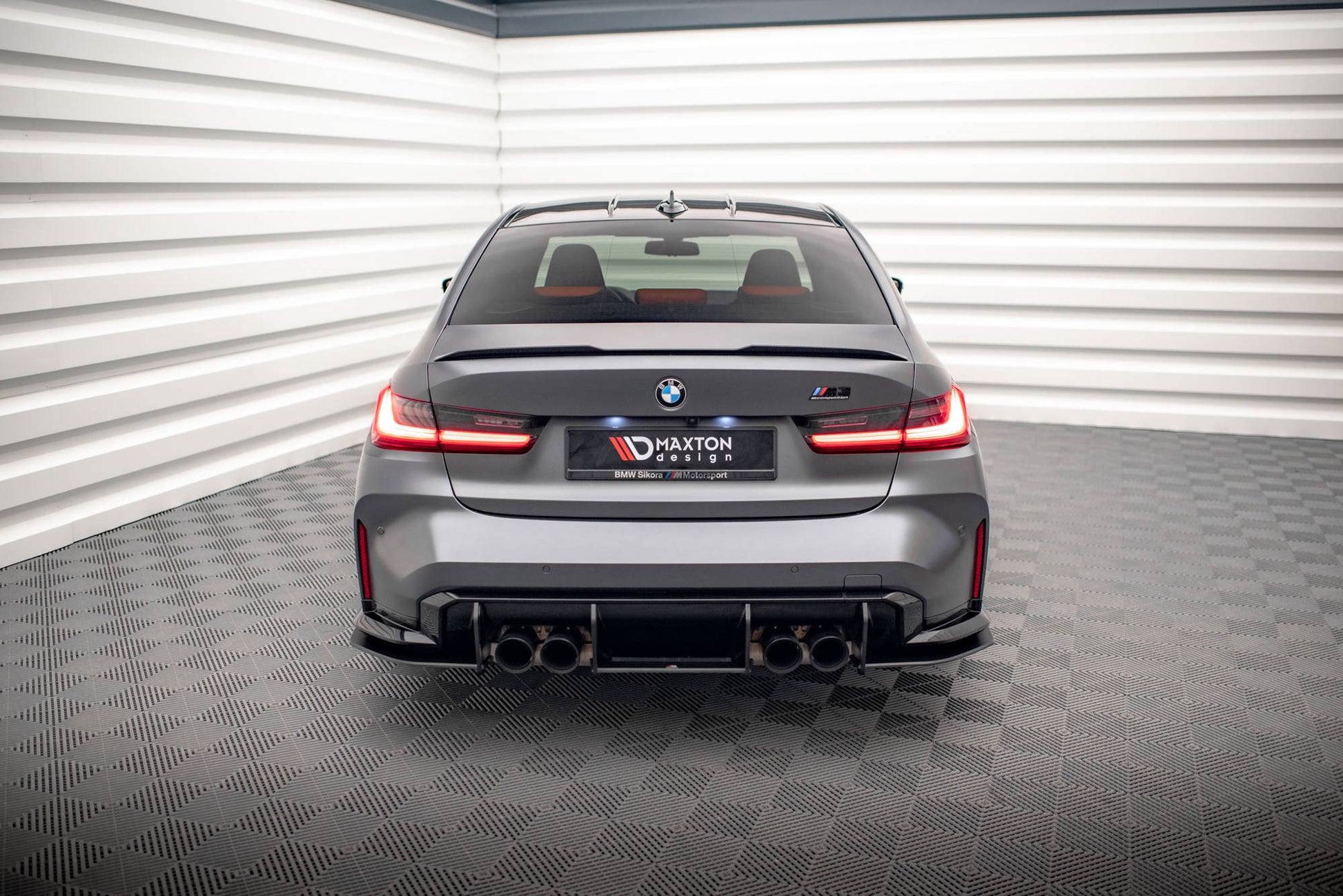 Maxton Street Pro Heckschürze für BMW M3 G80