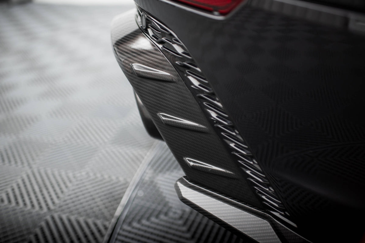 Maxton Carbon Fiber Diffusor Heck Ansatz für Audi RSQ8 Mk1