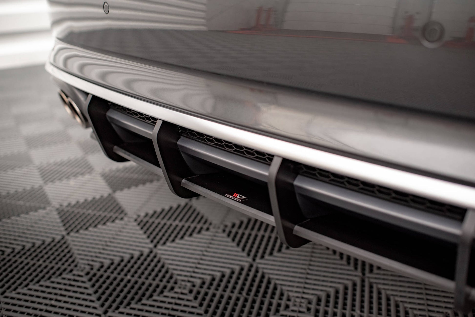 Maxton Street Pro Heckschürze für Audi S5 Coupe / Sportback F5