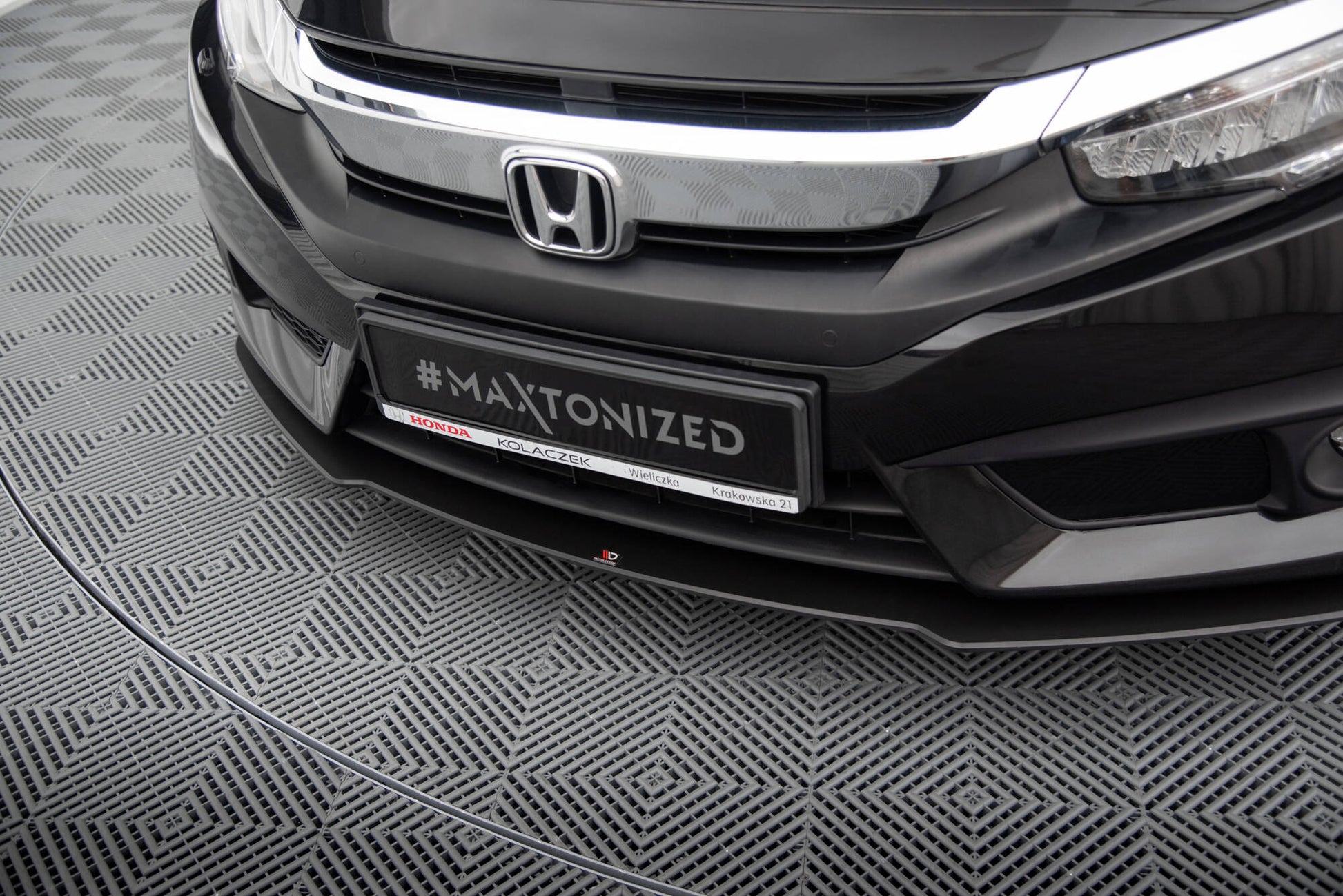 Maxton Street Pro Front Ansatz für für Honda Civic Mk10