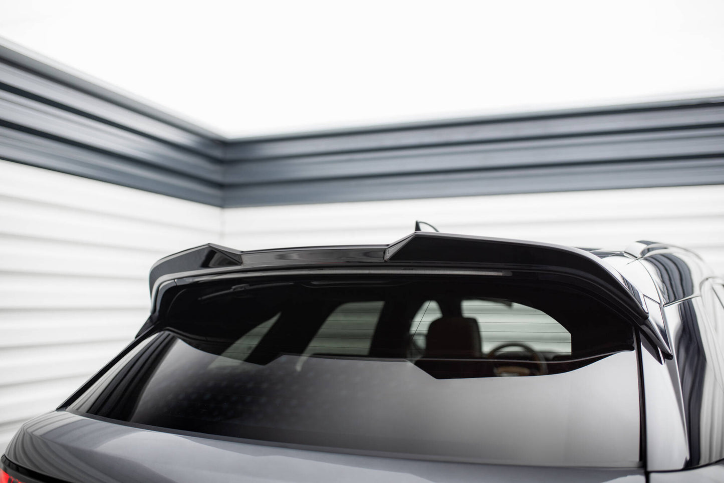 Maxton Spoiler CAP für 3D Land Rover Range Rover Velar R-Dynamic Mk1 schwarz Hochglanz