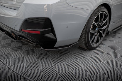 Maxton Heck Ansatz Flaps Diffusor V.2 für BMW M440i Gran Coupe G26 schwarz Hochglanz