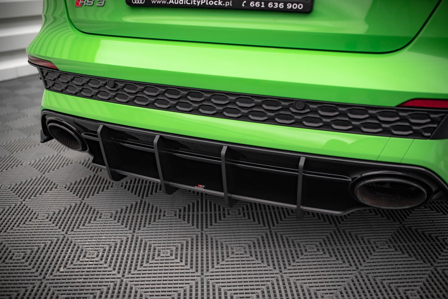Maxton Street Pro Heckschürze für Audi RS3 Limousine 8Y