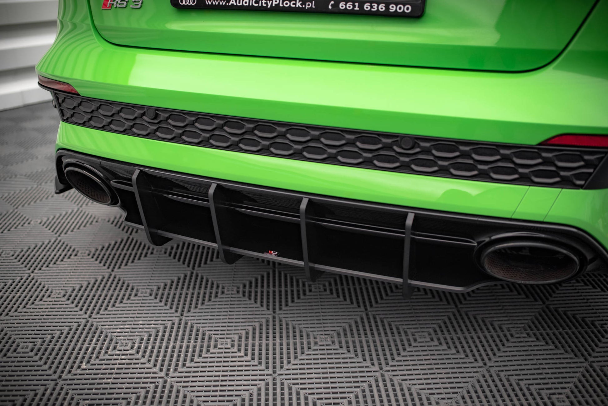 Maxton Street Pro Heckschürze für Audi RS3 Limousine 8Y