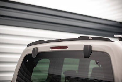 Maxton Spoiler CAP für Citroen Berlingo Mk3 schwarz Hochglanz