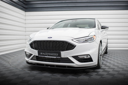 Maxton Street Pro Front Ansatz für für Ford Mondeo Sport Mk5 Facelift / Fusion Sport Mk2 Facelift