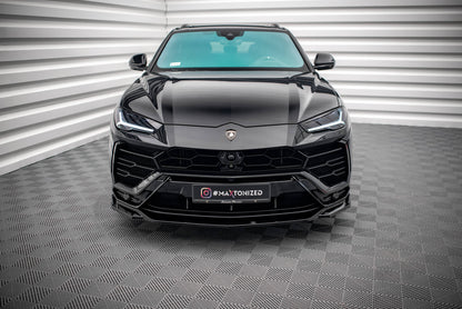 Maxton Front Ansatz V.3 für Lamborghini Urus Mk1 schwarz Hochglanz