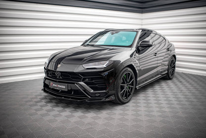 Maxton Front Ansatz V.3 für Lamborghini Urus Mk1 schwarz Hochglanz