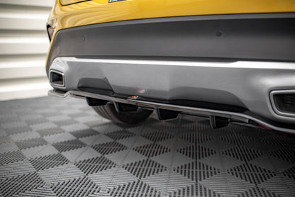 Maxton Mittlerer Diffusor Heck Ansatz DTM Look für Kia XCeed Mk1 schwarz Hochglanz