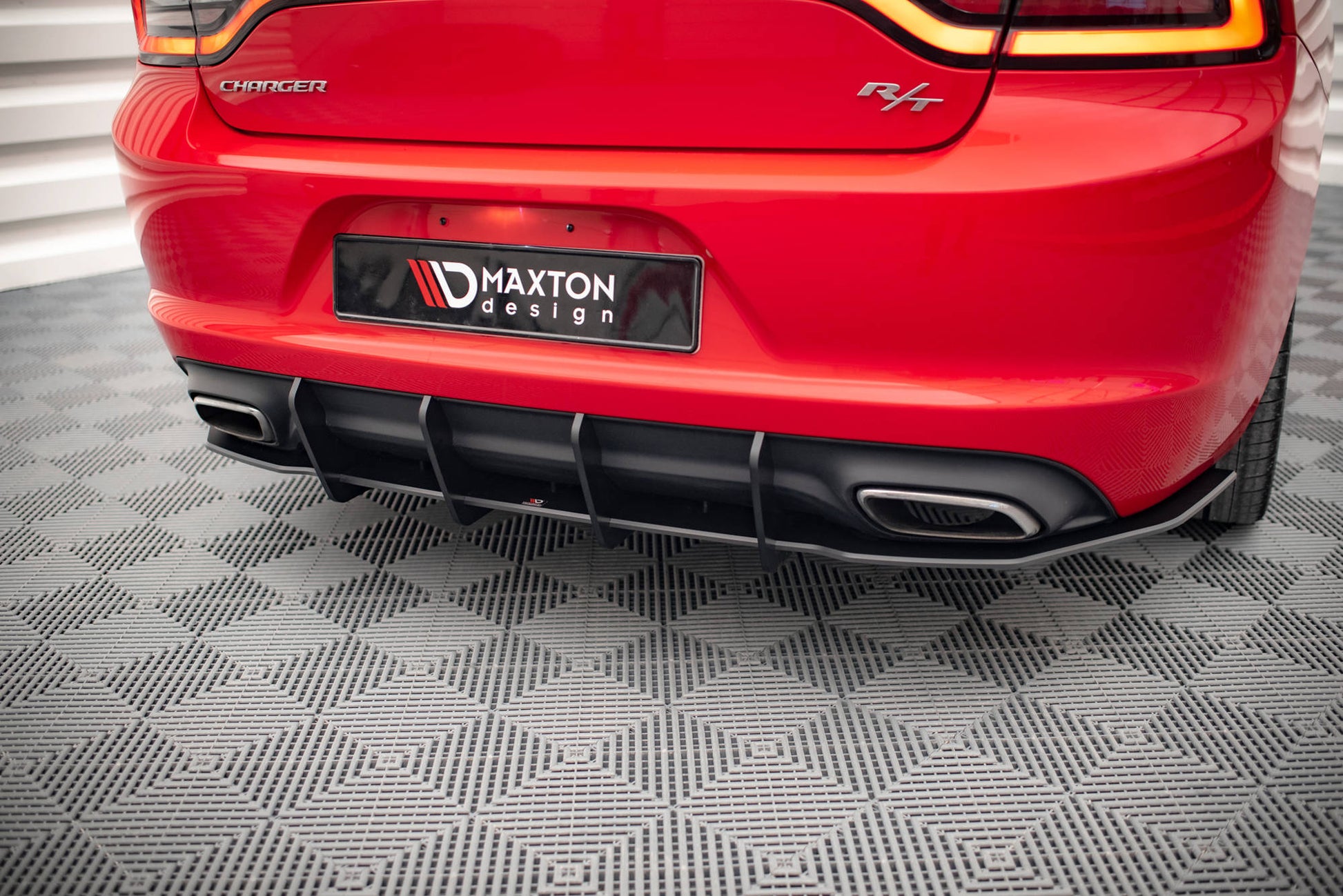 Maxton Street Pro Heckschürze für Dodge Charger RT Mk7 Facelift