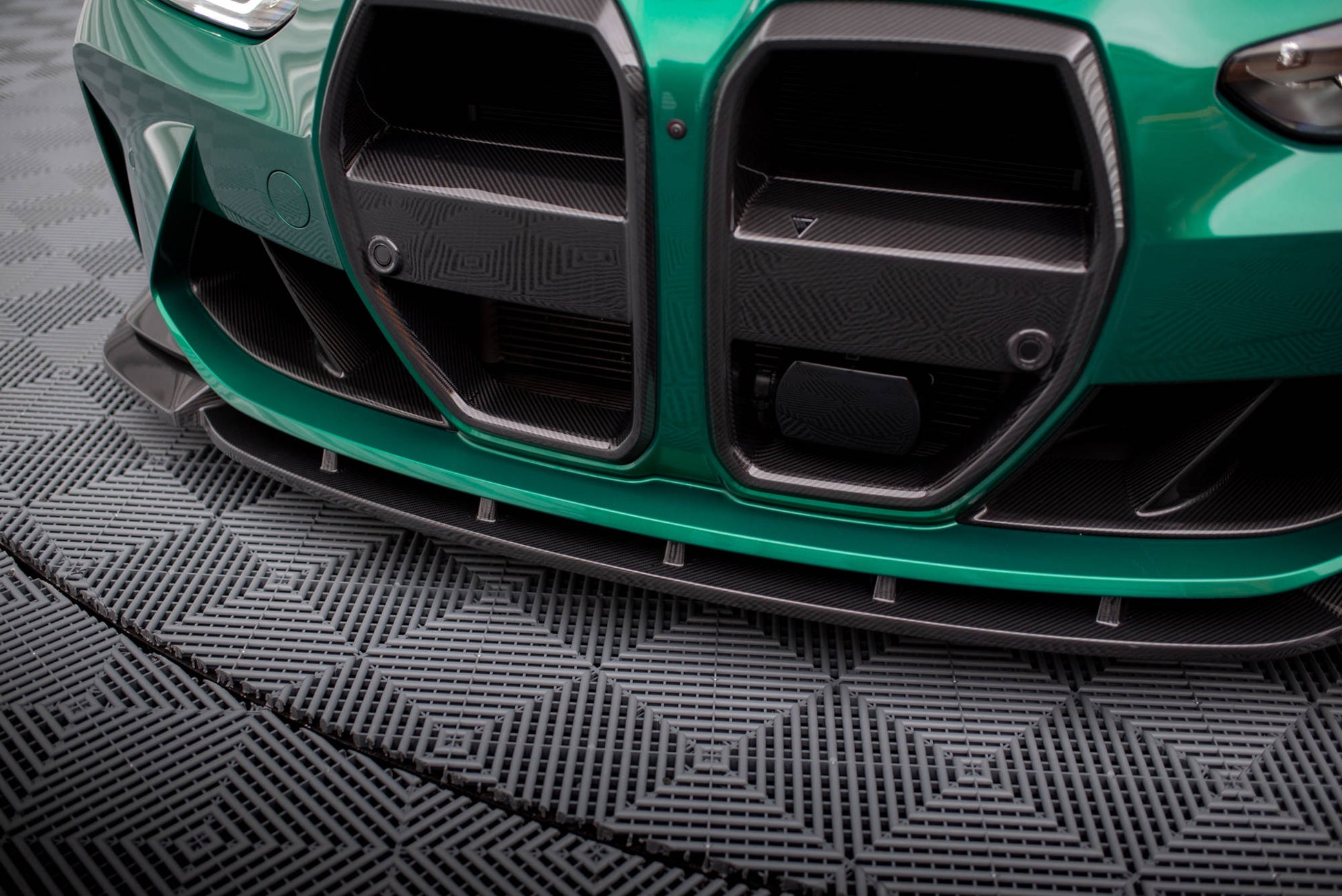 Maxton Carbon Fiber Front Ansatz V.1 für BMW M4 G82  / M3 G80