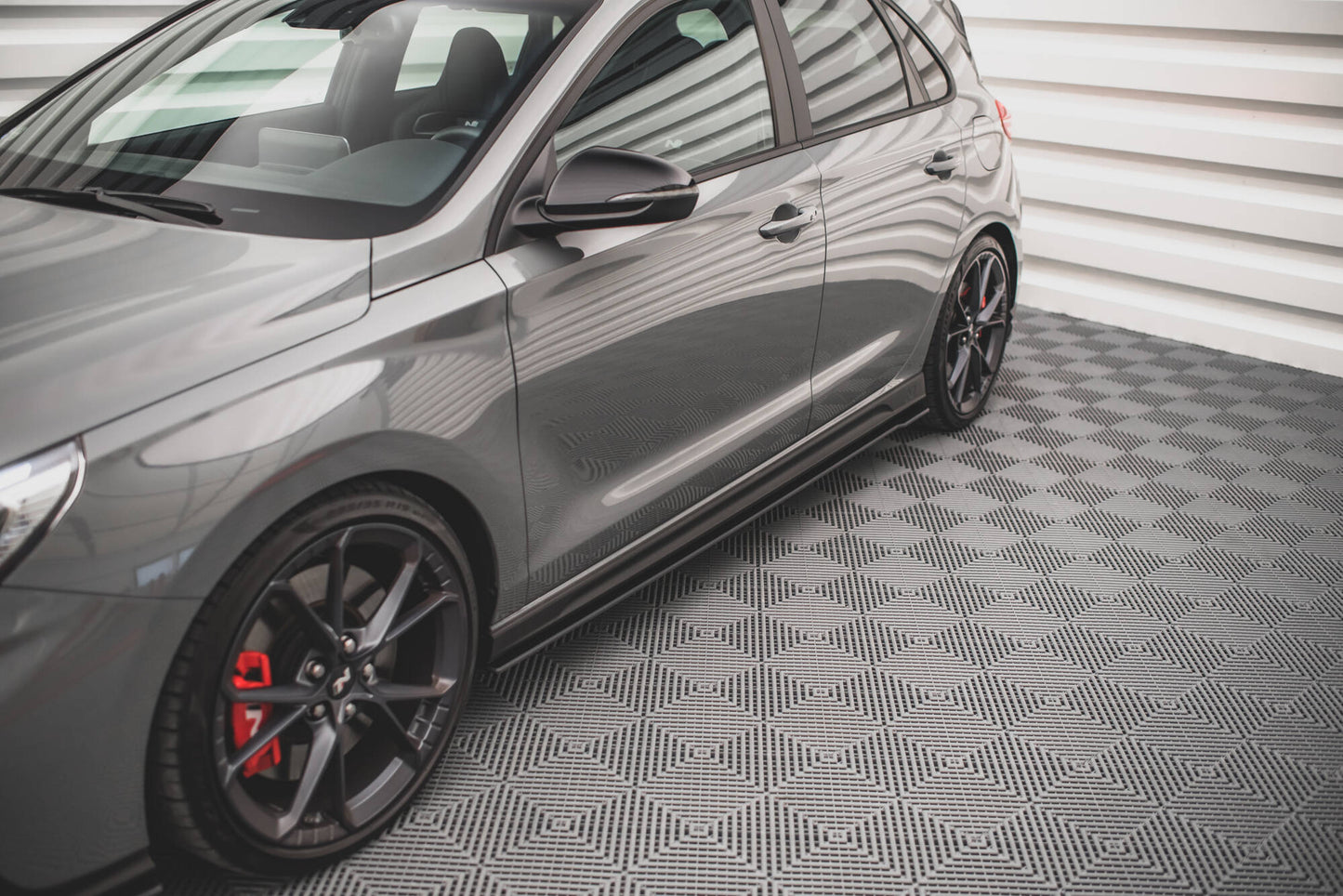 Maxton Street Pro Seitenschweller Ansatz für V.2 für Hyundai I30 N