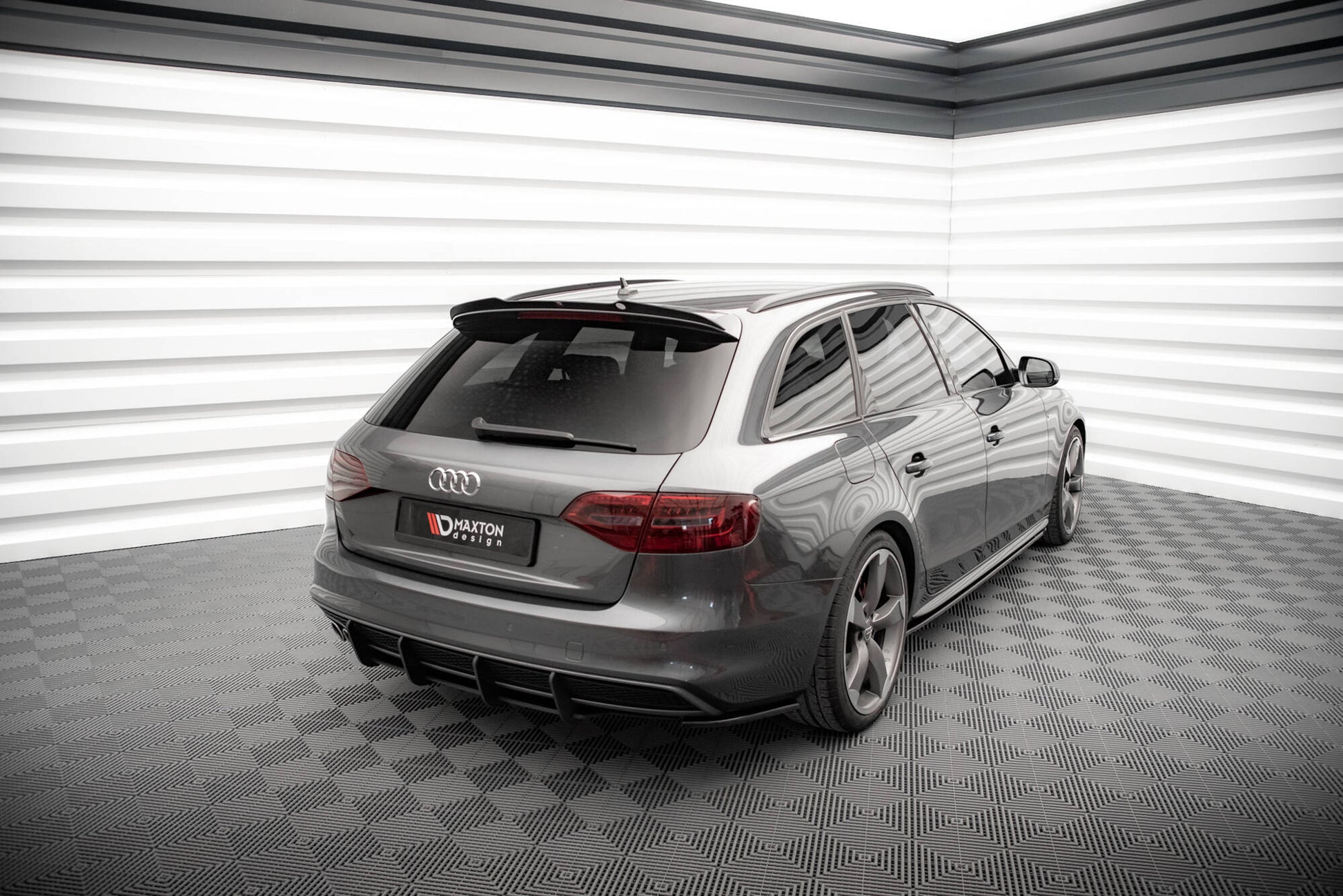Maxton Street Pro Heckschürze für Audi A4 S-Line B8 Facelift