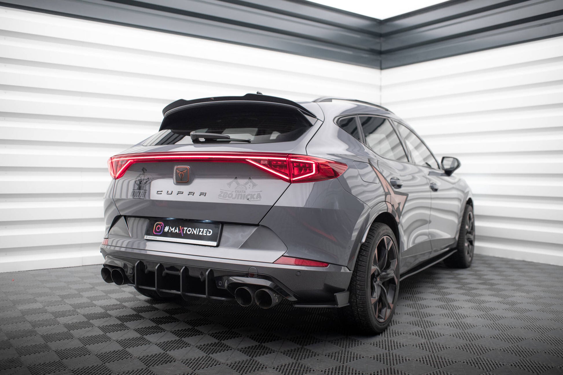 Maxton Street Pro Heckschürze für Cupra Formentor Mk1