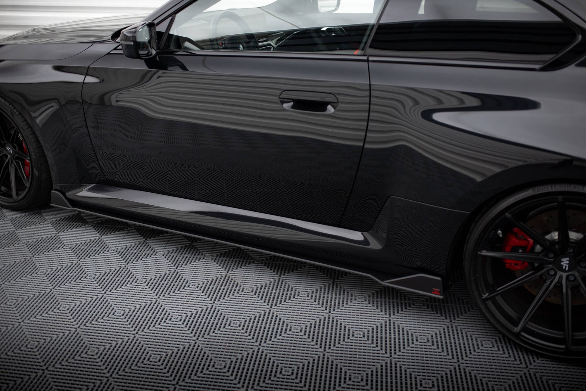 Maxton Street Pro Seitenschweller Ansatz für V.2 für BMW M2 G87