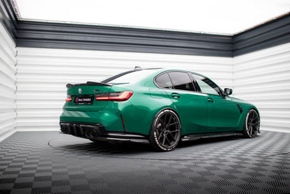 Maxton Carbon Fiber Heck Ansatz Flaps Diffusor für BMW M3 G80