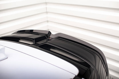 Maxton Spoiler CAP für Hyundai Kona N Mk1 schwarz Hochglanz