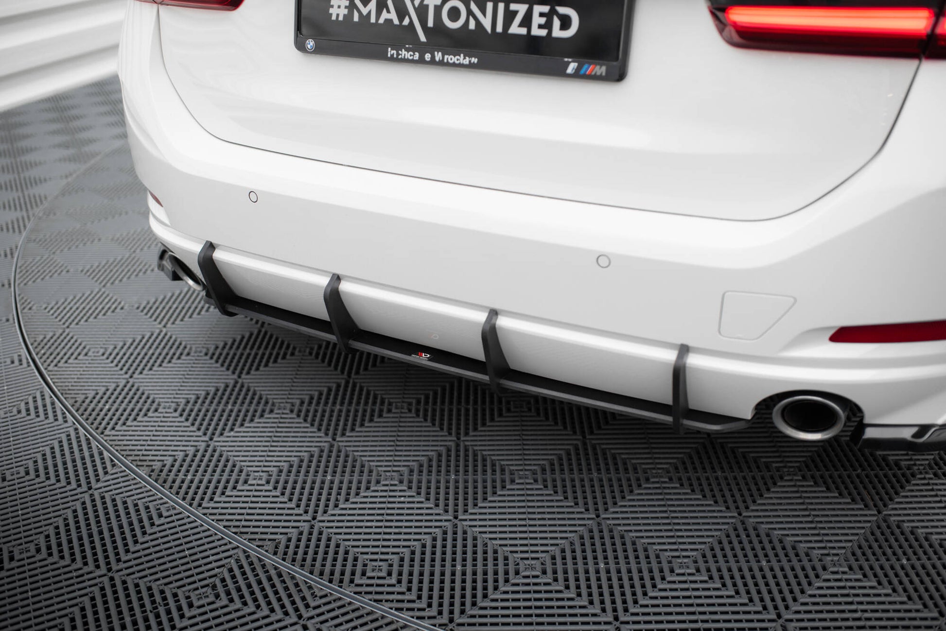 Maxton Street Pro Heckschürze für BMW 3er Limousine / Touring G20 / G21 Facelift