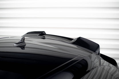 Maxton Höher Spoiler CAP für 3D Audi RSQ8 Mk1 schwarz Hochglanz