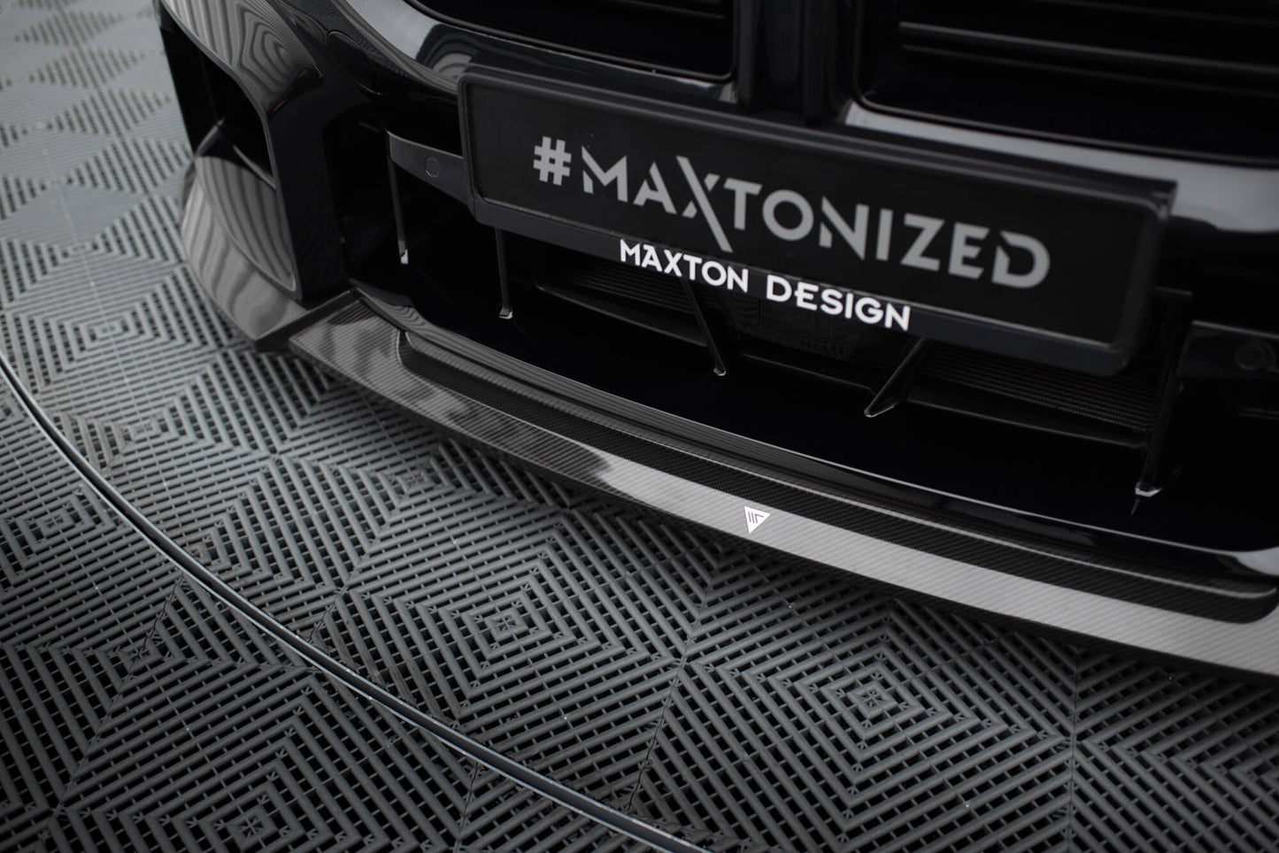 Maxton Set of Carbon Fiber Splitters BMW M2 G87 schwarz matt