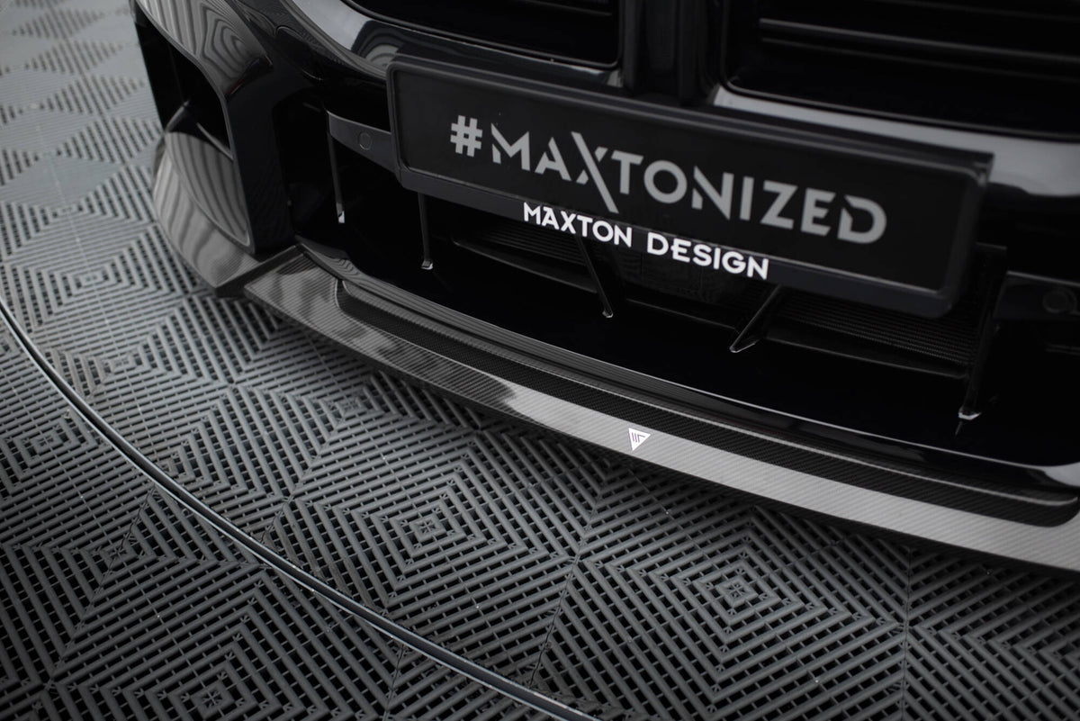 Maxton Set of Carbon Fiber Splitters BMW M2 G87 schwarz matt