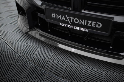 Maxton Set of Carbon Fiber Splitters BMW M2 G87 schwarz matt