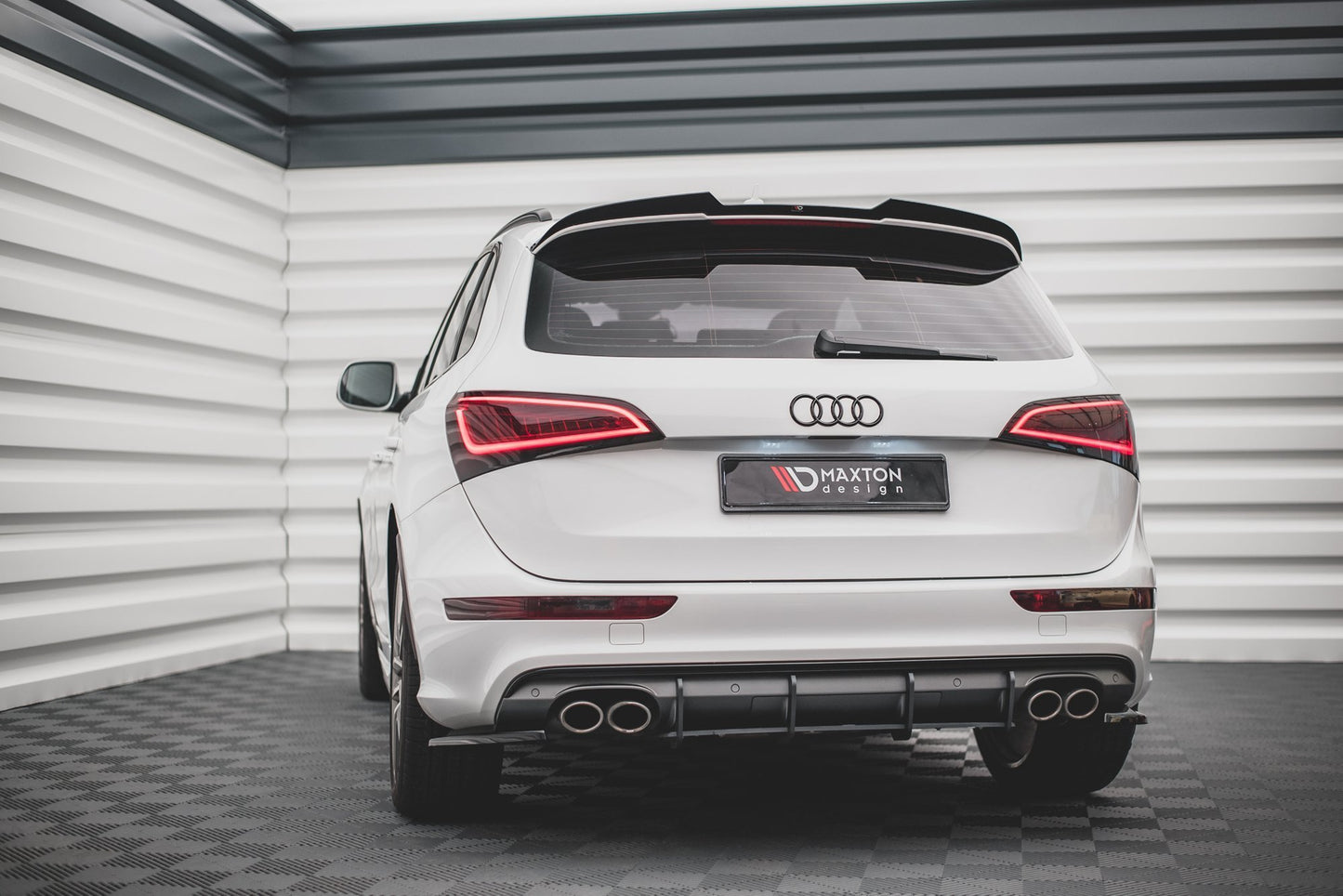Maxton Street Pro Heckschürze für Audi SQ5 Mk1 (8R)