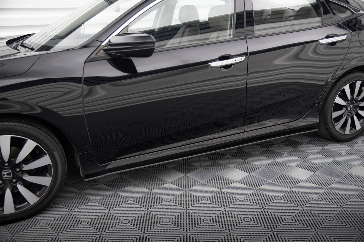 Maxton Street Pro Seitenschweller Ansatz für Honda Civic Mk10