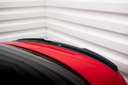 Maxton Spoiler CAP für Audi A3 / A3 S-Line / S3 / RS3 Limousine 8V schwarz Hochglanz
