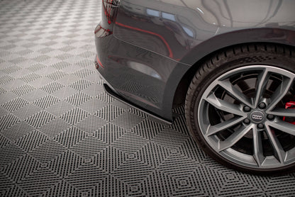 Maxton Street Pro Heck Ansatz Flaps Diffusor für Audi S5 Sportback F5