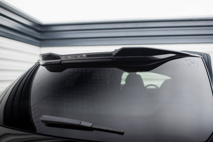 Maxton Spoiler CAP für 3D BMW XM G09 schwarz Hochglanz