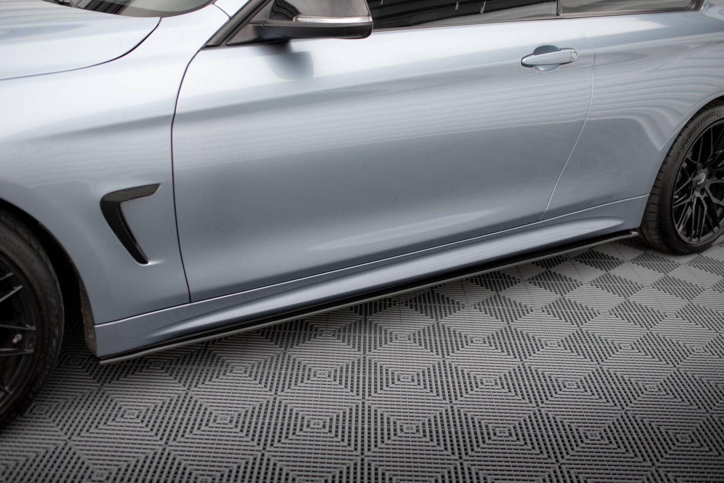 Maxton Street Pro Seitenschweller Ansatz für BMW 4er Coupe / Gran Coupe / Cabrio M-Paket F32 / F36 / F33