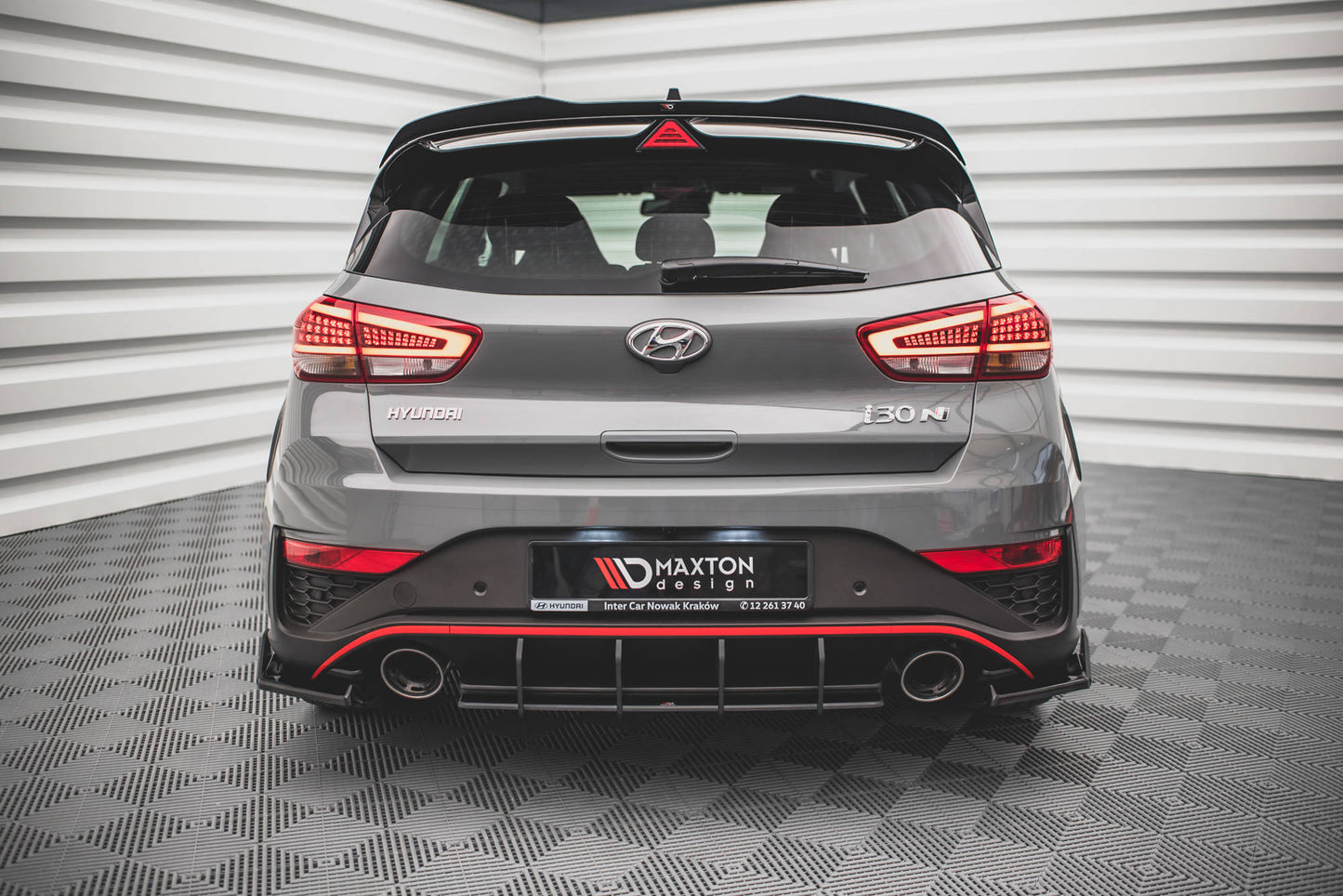 Maxton Street Pro Heckschürze für Hyundai I30 N Hatchback Mk3 Facelift