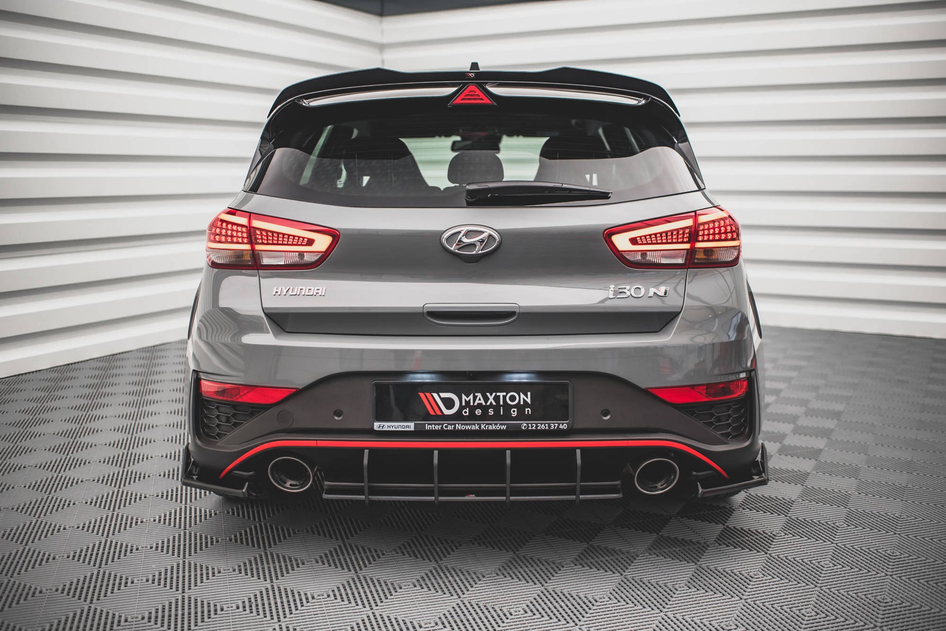 Maxton Street Pro Heckschürze für Hyundai I30 N Hatchback Mk3 Facelift