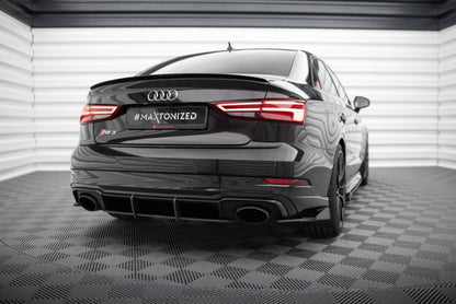 Maxton Street Pro Heckschürze für Audi RS3 Limousine 8V Facelift