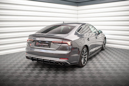 Maxton Street Pro Heckschürze für Audi S5 Coupe / Sportback F5