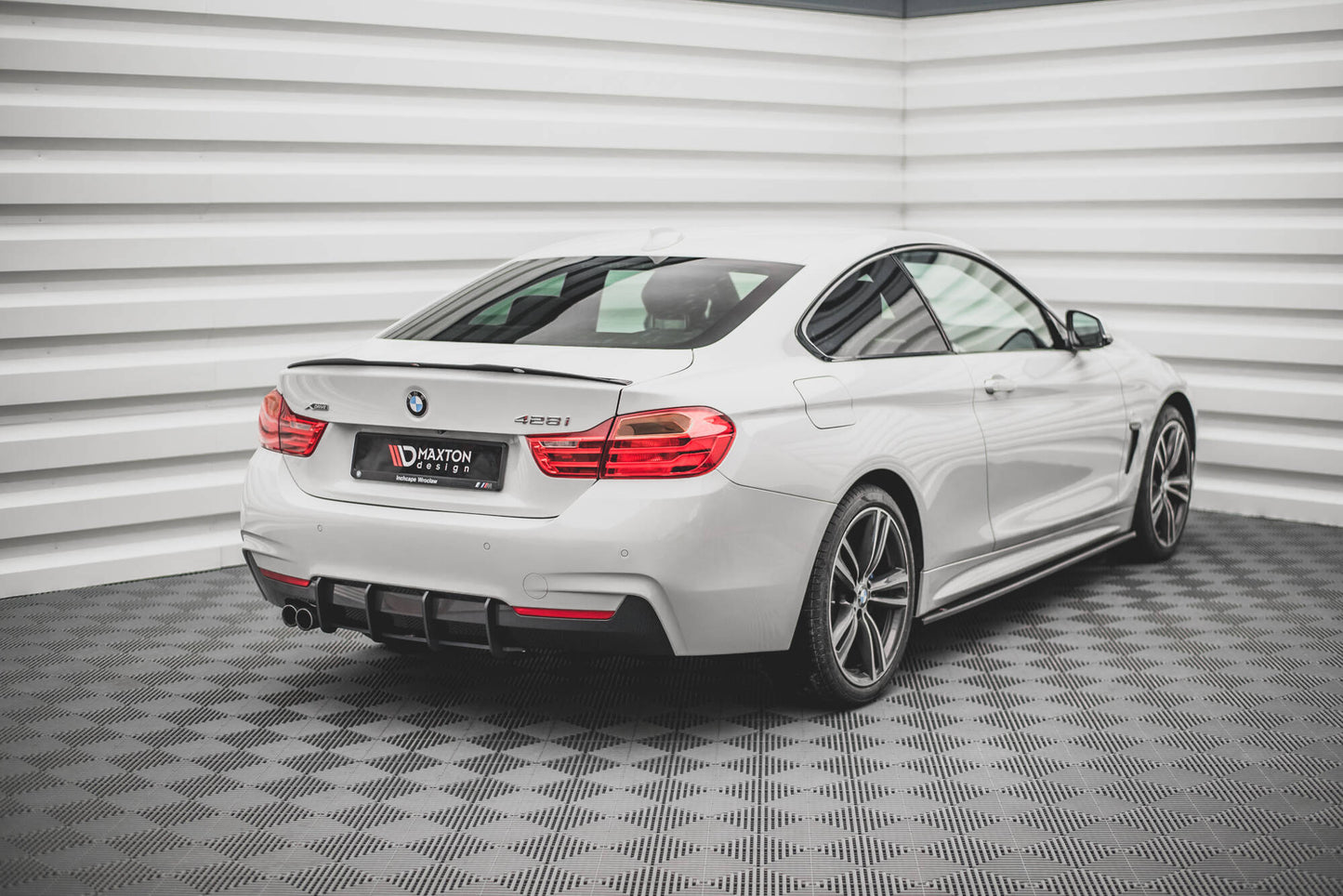 Maxton Street Pro Heckschürze V.1 für BMW 4er35 Coupe M-Paket F32