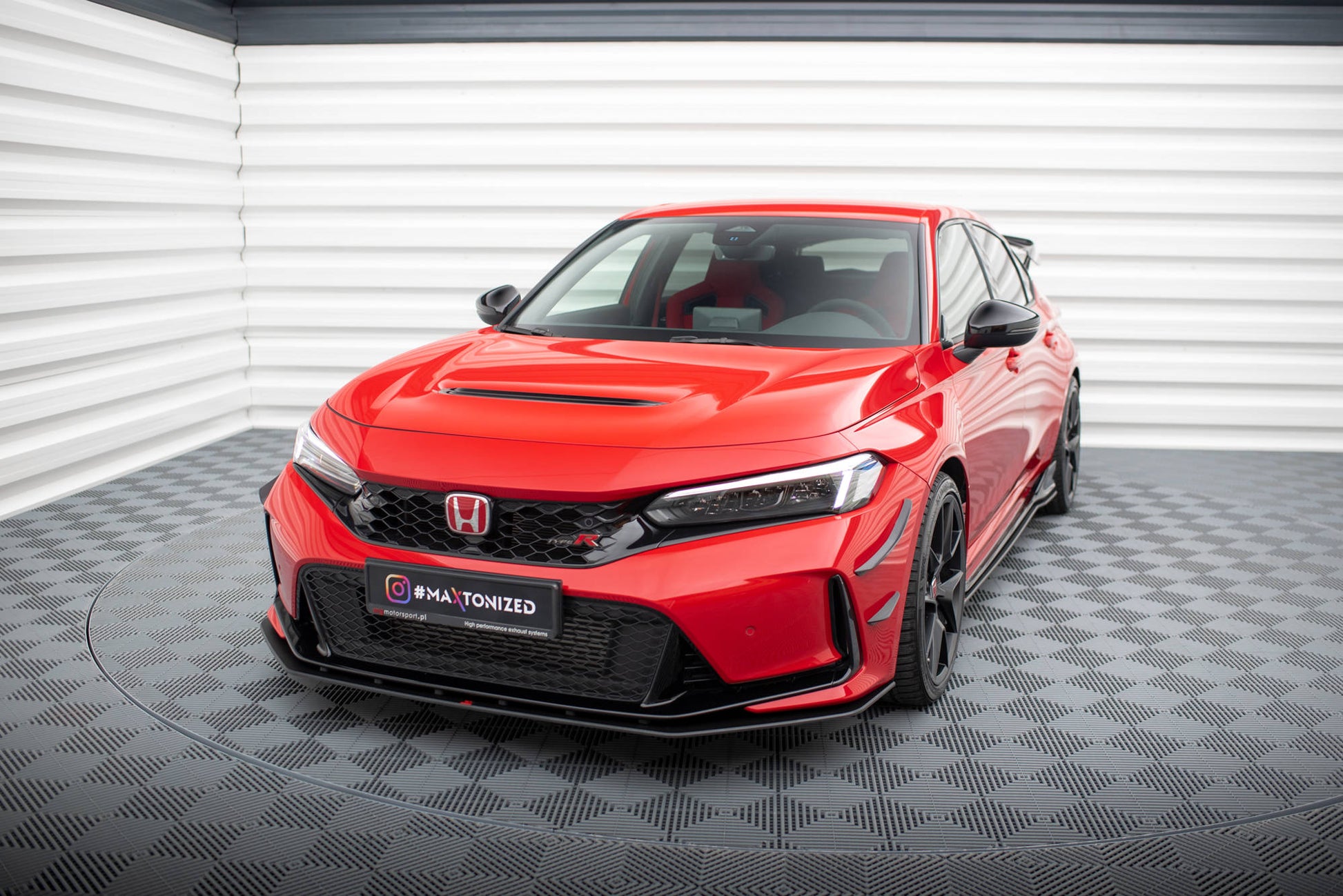 Maxton Street Pro Front Ansatz für für Honda Civic Type-R Mk 11