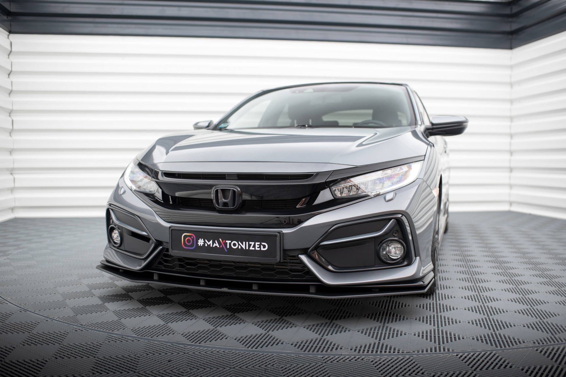 Maxton Street Pro Front Ansatz für für Honda Civic Sport Mk 10