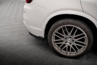 Maxton Heck Ansatz Flaps Diffusor für BMW X3 M-Paket F25 schwarz Hochglanz