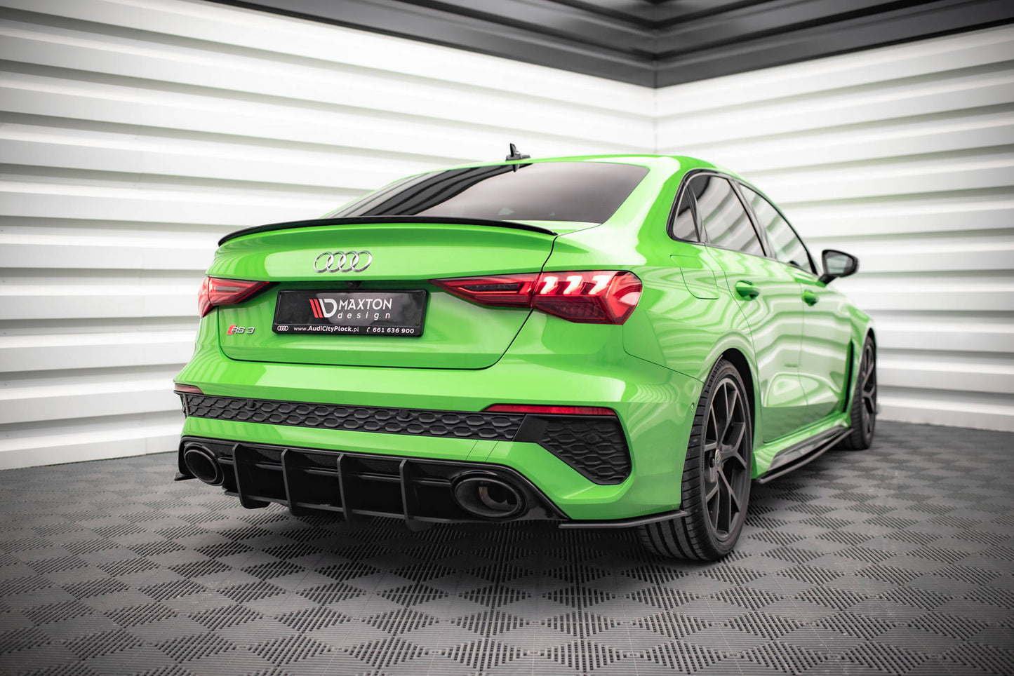 Maxton Street Pro Heckschürze für Audi RS3 Limousine 8Y