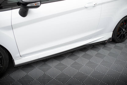 Maxton Seitenschweller Ansatz für V.4 + Flaps Ford Fiesta ST / ST-Line Mk7