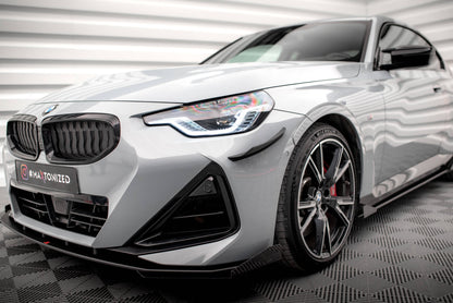 Maxton Stoßstangenflügel vorne (Canards) BMW 2 Coupe M-Paket / M240i G42