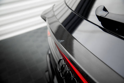 Maxton Carbon Fiber Heckklappenspoiler (Niedriger) Audi RSQ8 / SQ8 / Q8 S-Line Mk1